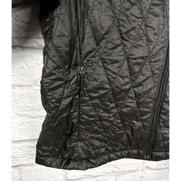 PATAGONIA Women's Black Quilted Full Zip Puffer Jacket XL - Picture 4 of 5